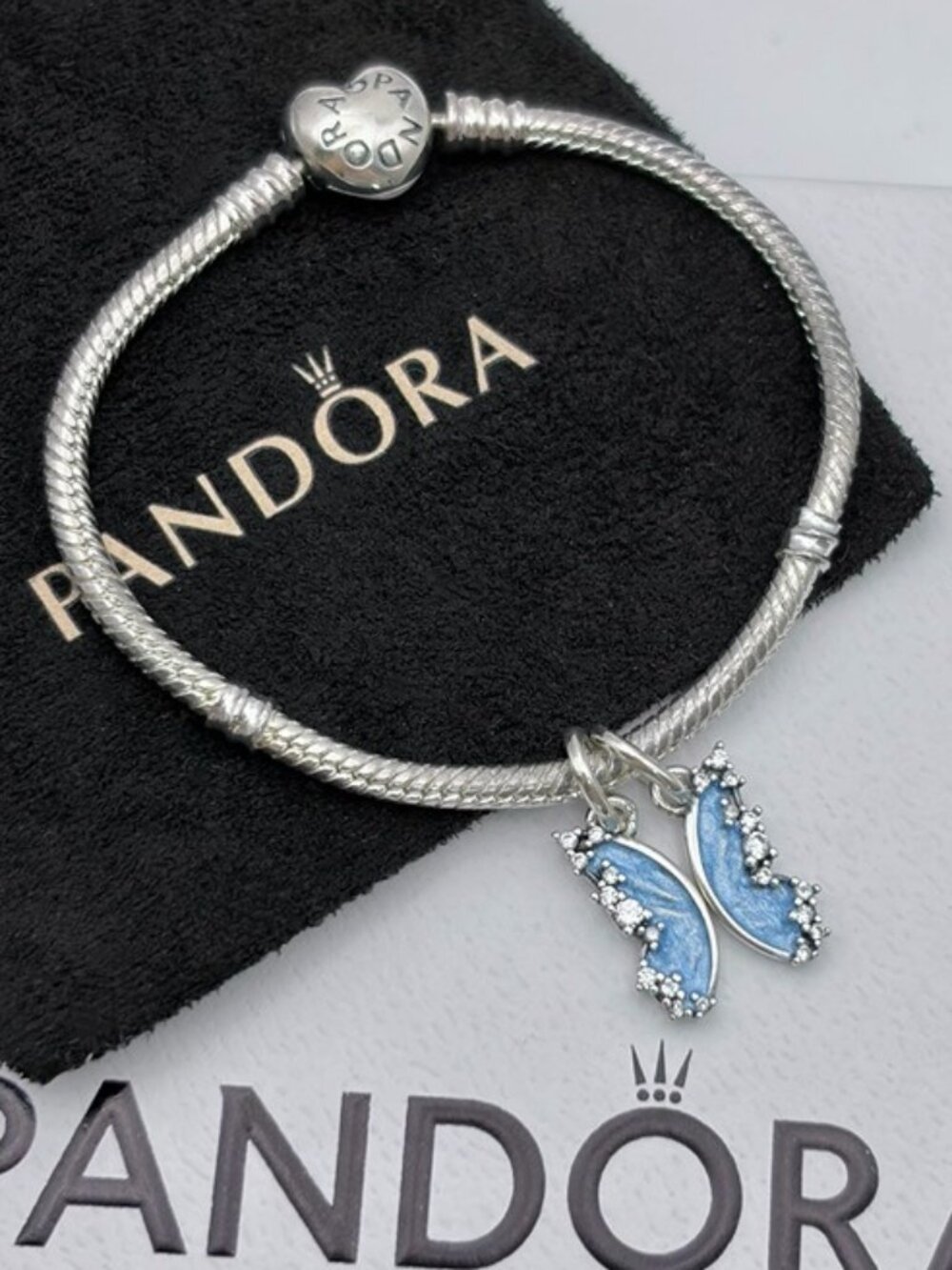 Pandora Butterfly Bracelet Charm